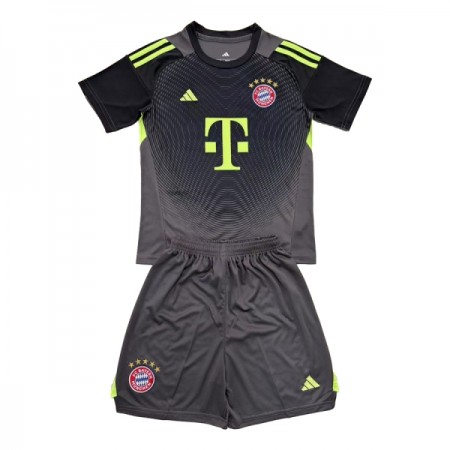 FC Bayern München Keeper Barn 2025-26 Svart Kortermet FC Bayern München Keeper Barn 2025-26 Svart Kortermet